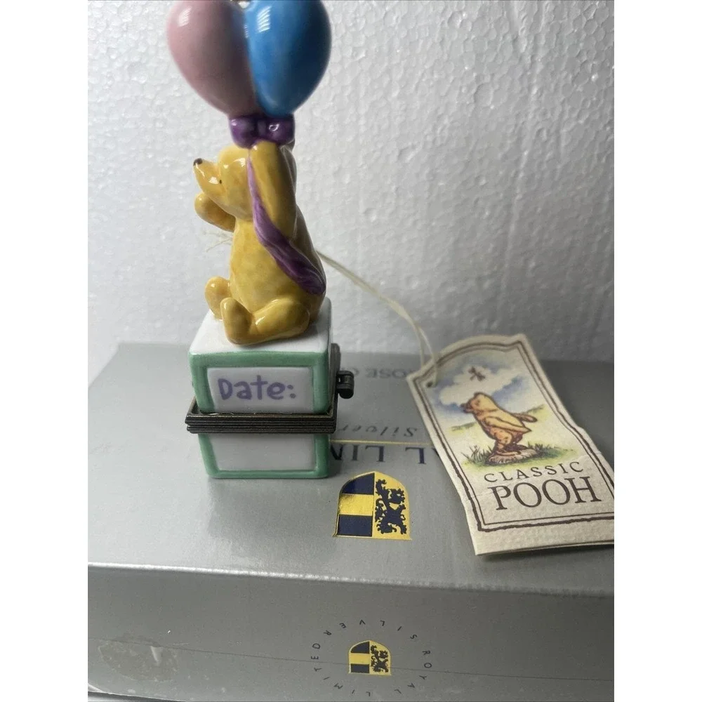 Perjinkities Midwest of Cannon Falls Trinket Box Classic Pooh Baby Block
